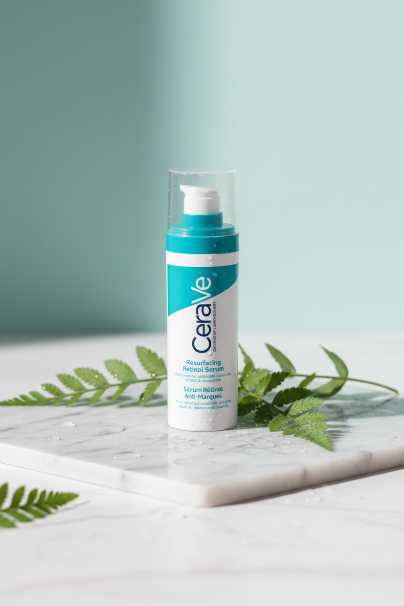 CeraVe Resurfacing Retinol Serum 30ml – For Uneven Skin Tone & Texture