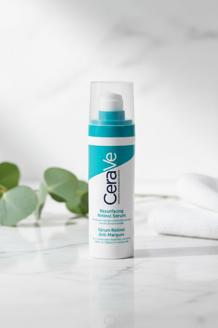 CeraVe Resurfacing Retinol Serum 30ml – For Uneven Skin Tone & Texture