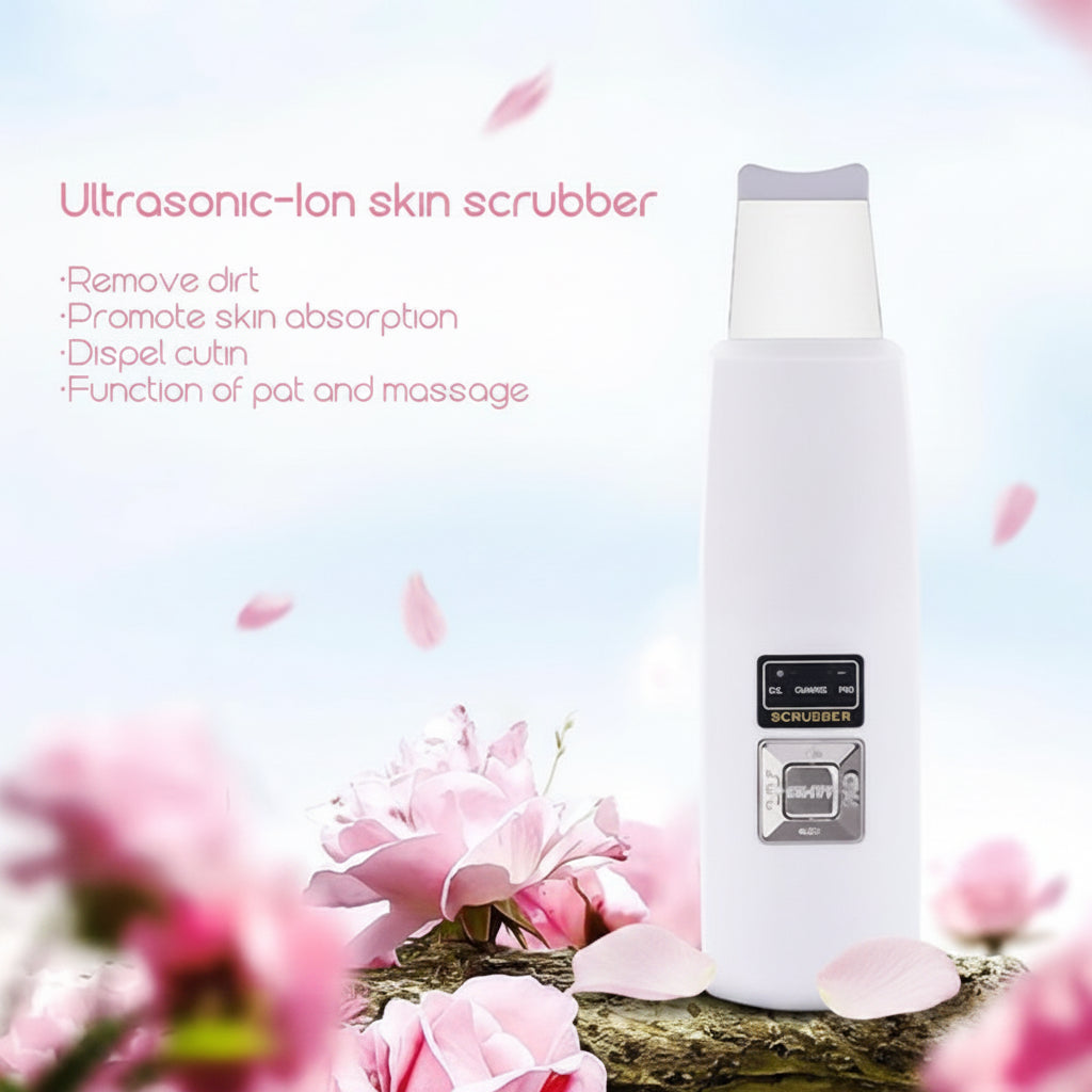 Ultraschall-Gesichtsreiniger 4-in-1: Tiefenreinigung, Anti-Akne & sanftes Peeling